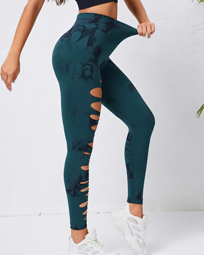 Teal Tempest Seamless Sculpting Leggings