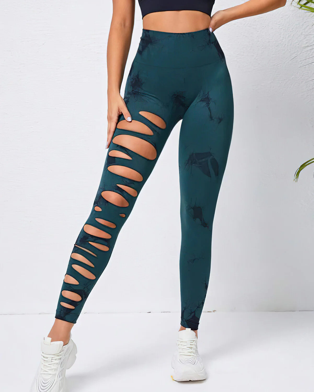 Teal Tempest Seamless Sculpting Leggings